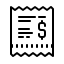Ícono de factura